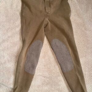 Kerrits Tan Riding Pants with Knee Patches